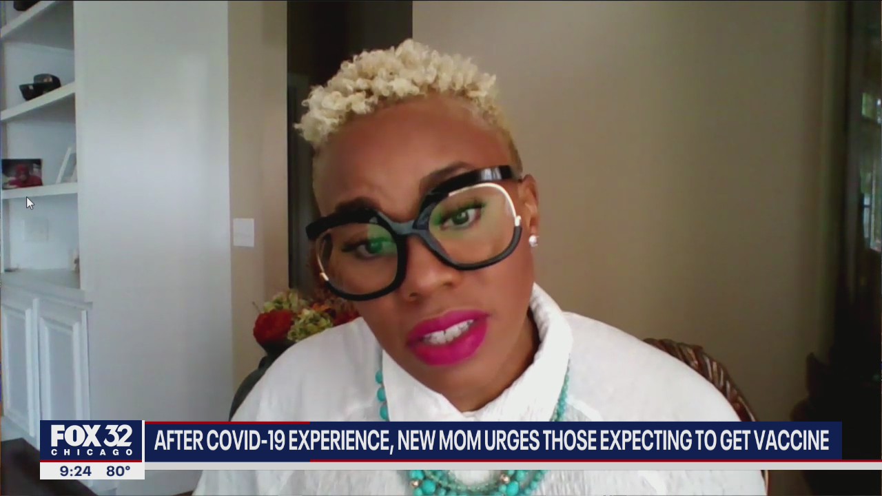 New mom urges expectant mothers to get vaccine after harrowing COVID-19 experience