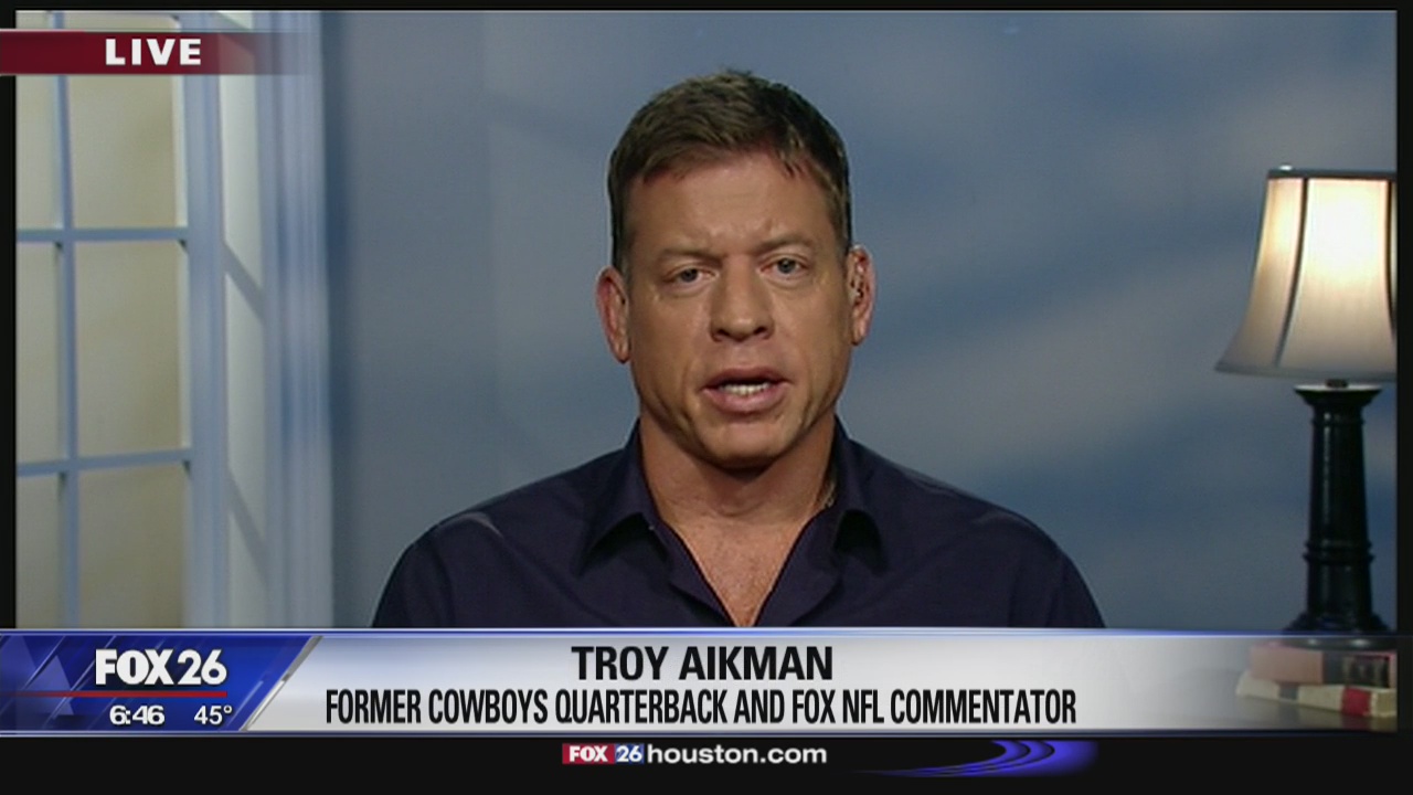 Troy Aikman describes his battle with melanoma