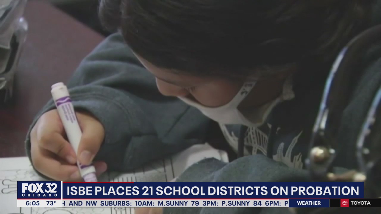Illinois State Board of Education puts 21 districts on probation for not following mask mandate