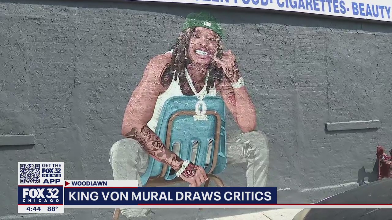 King Von mural draws critics, Chicago residents to vote on its future