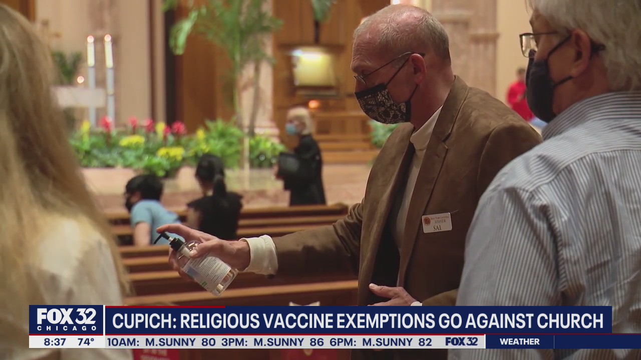 Cupich: Religious vaccine exemptions go against church