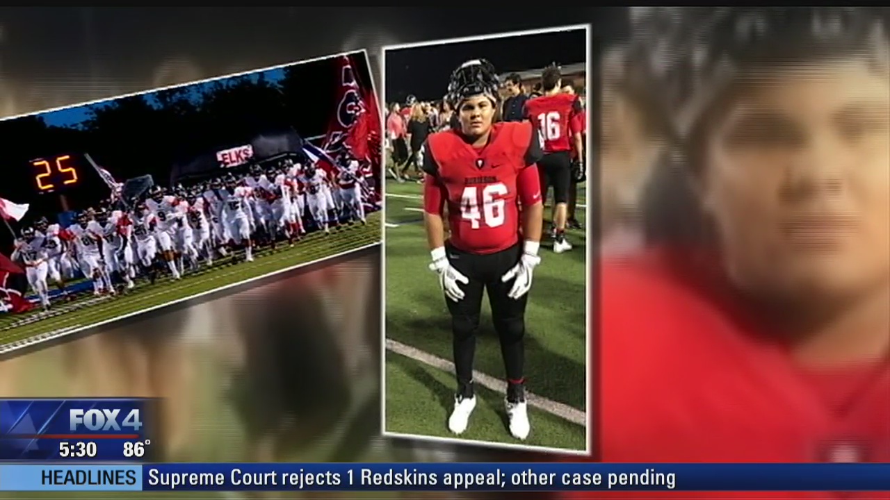 Jagger Gower Burleson football player injured in freak accident remains in ICU | FOX ...