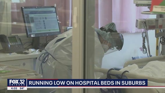 Running low on hospital beds in suburban Chicago