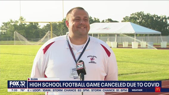 South Elgin High School looking for new opponent after football game canceled due to COVID