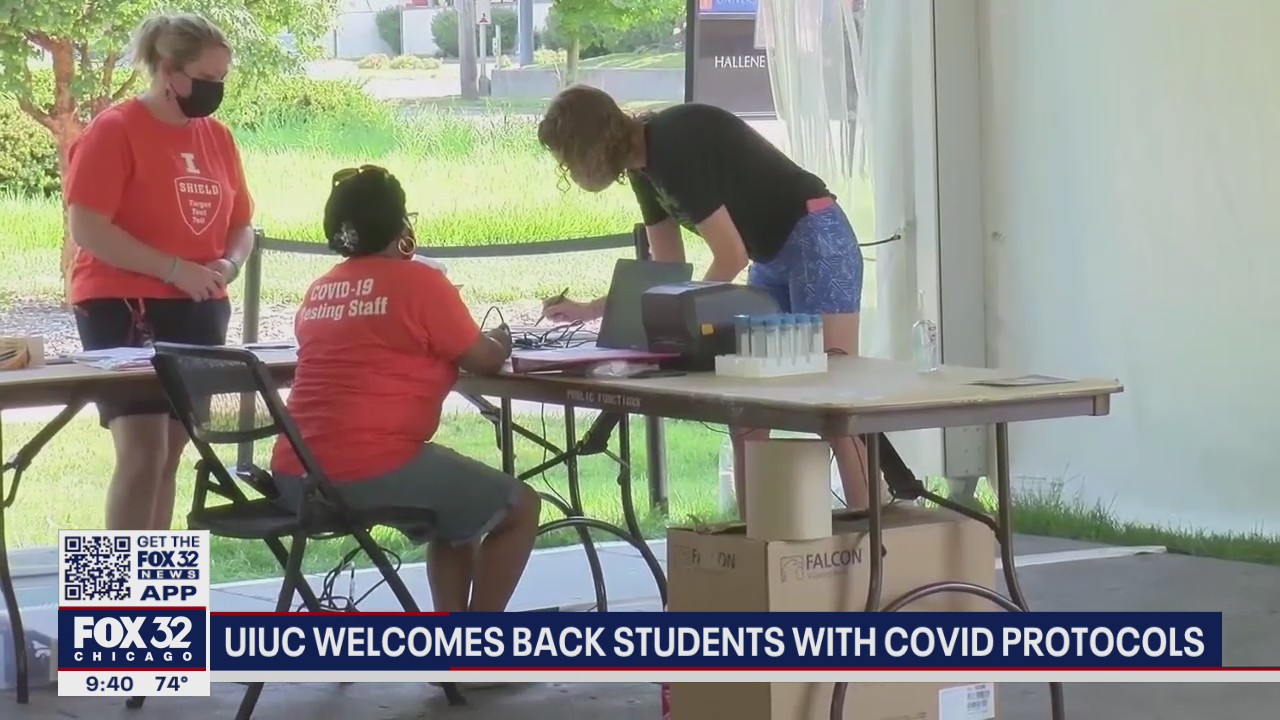 University of Illinois welcomes back students with COVID protocols