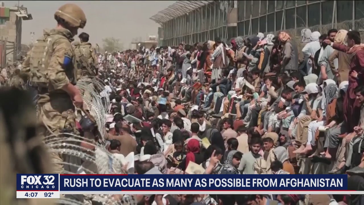 US rushing to evacuate as many as possible from Afghanistan