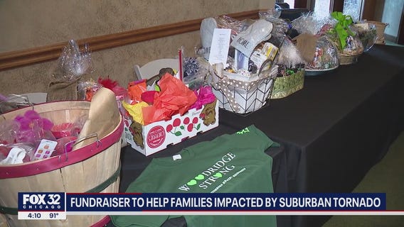 Fundraiser to help families impacted by suburban Chicago tornado