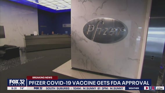 FDA grants full approval for Pfizer's COVID-19 vaccine