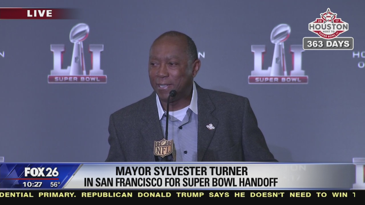 Super Bowl LI now in Houston hands