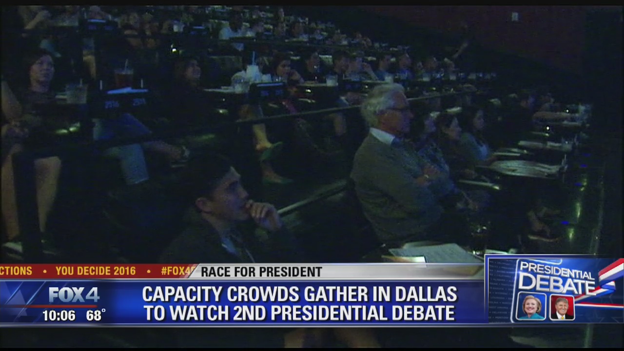 Debate watch party at Dallas theater | FOX 4 Dallas-Fort Worth