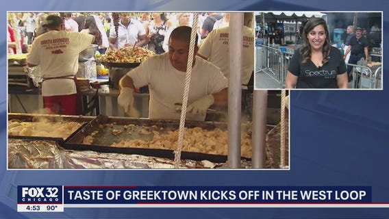 Taste of Greektown kicks off in the West Loop