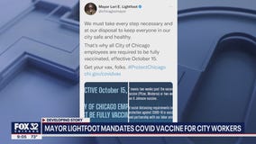 Chicago Mayor Lori Lightfoot mandates COVID vaccine for city workers