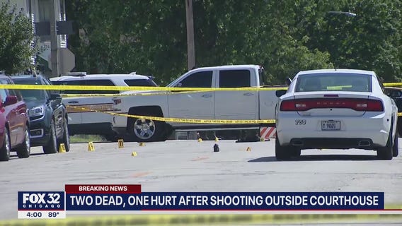 Kankakee shooting: 2 dead, 1 hurt outside courthouse