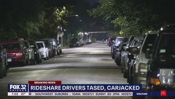 Ride share drivers tased, carjacked within an hour apart on Northwest and West sides