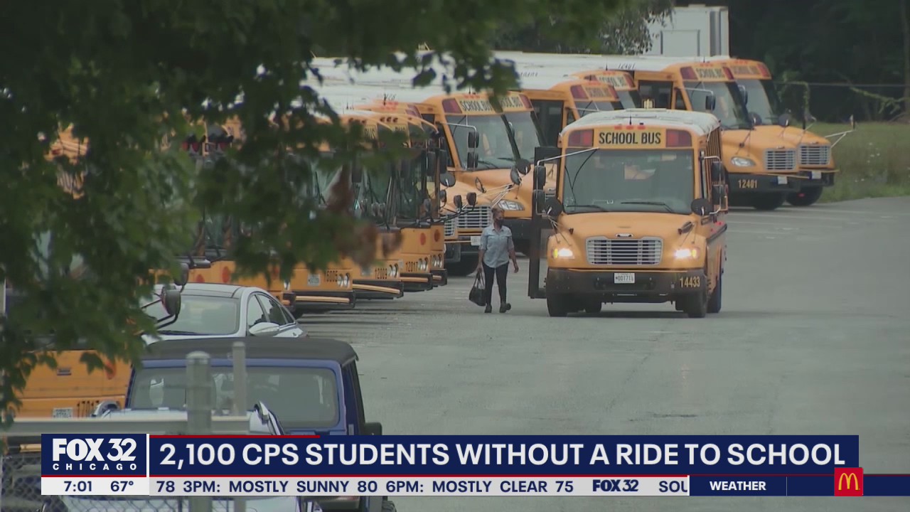 Hundreds of Chicago students still without rides to school due to bus driver shortage