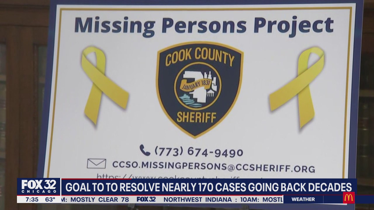 Cook County Sheriff's Dept. doubling down on efforts to solve missing person cases