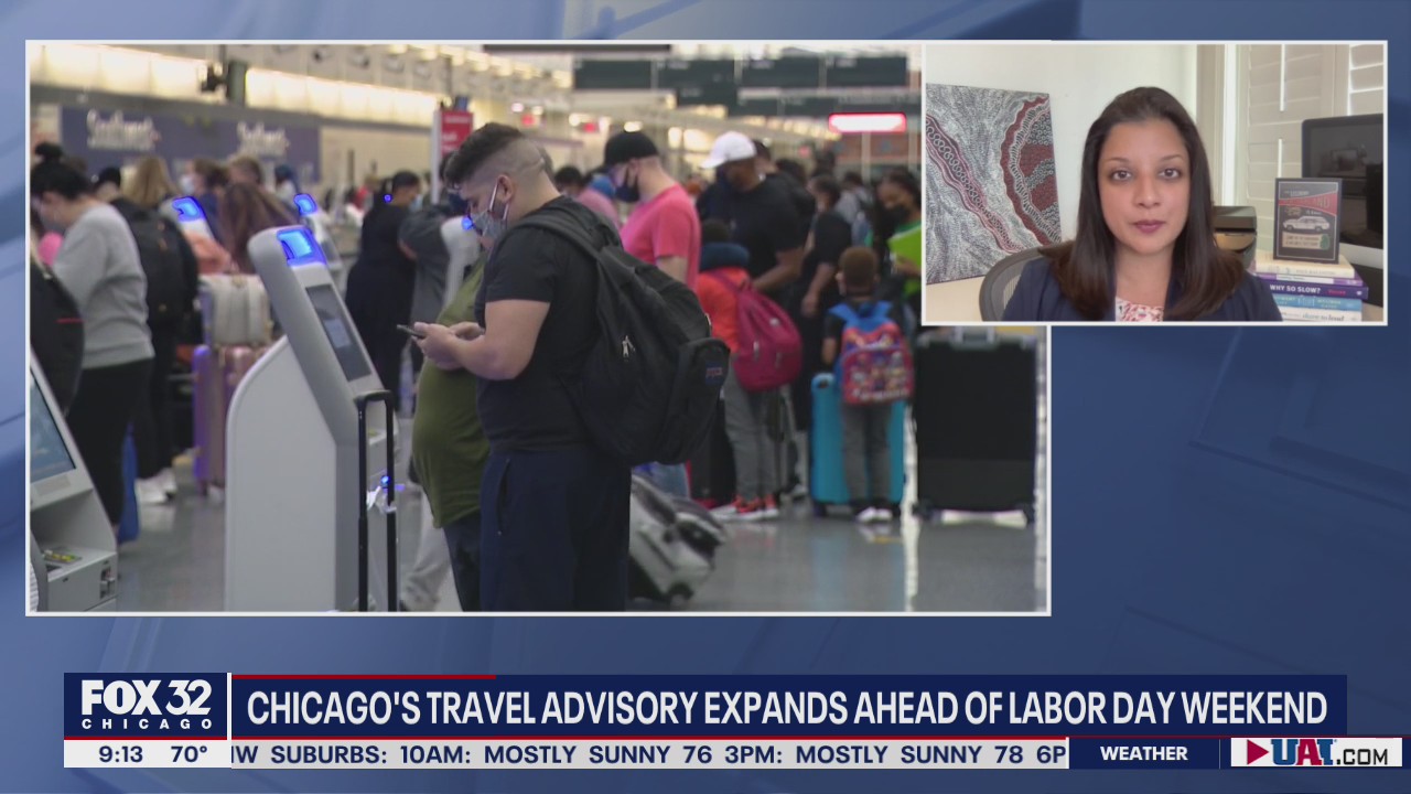 Doctor stresses caution ahead of travel-heavy Labor Day weekend