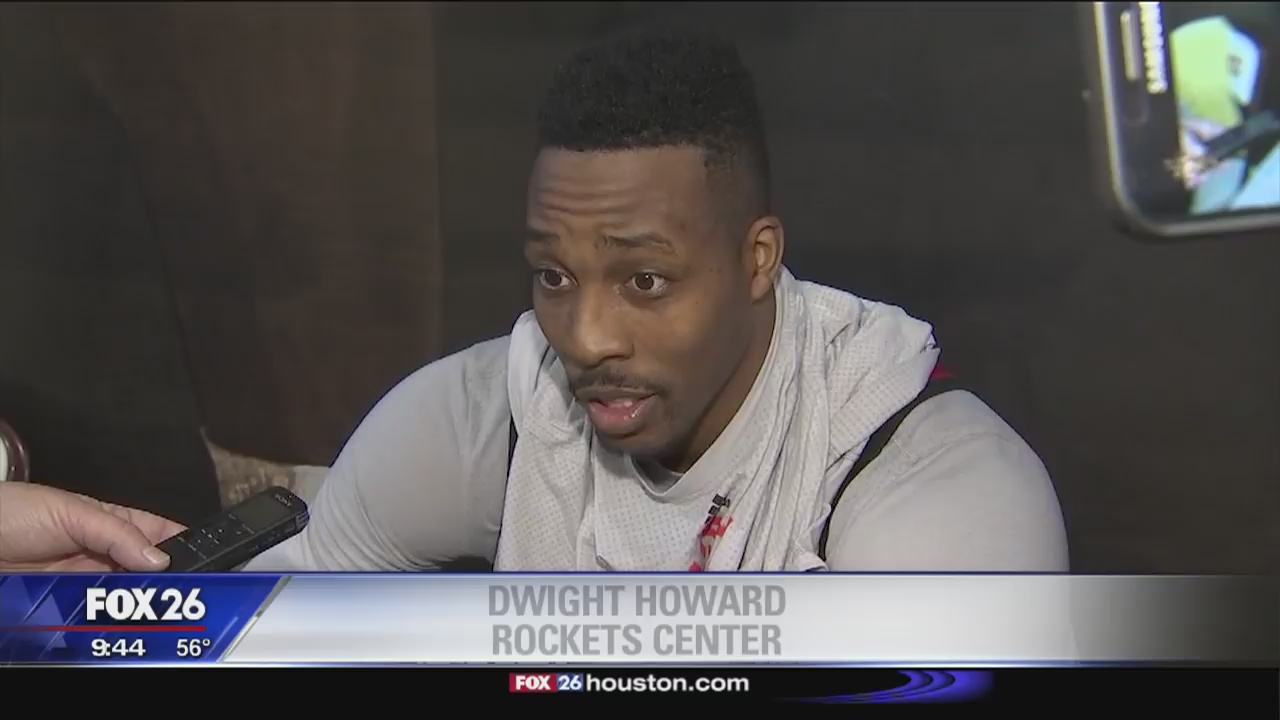 Dwight Howard speaks Wednesday about trade rumors