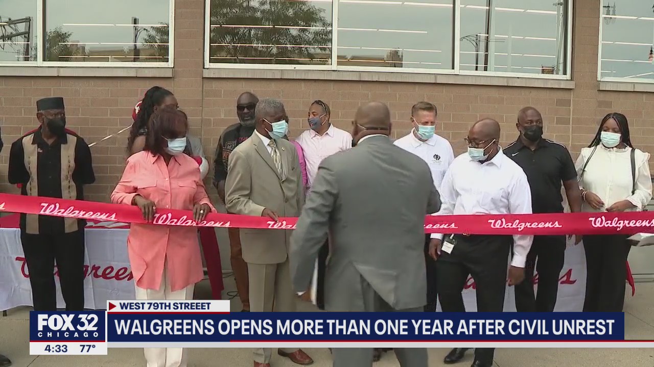 Chicago Walgreens reopens more than a year after civil unrest