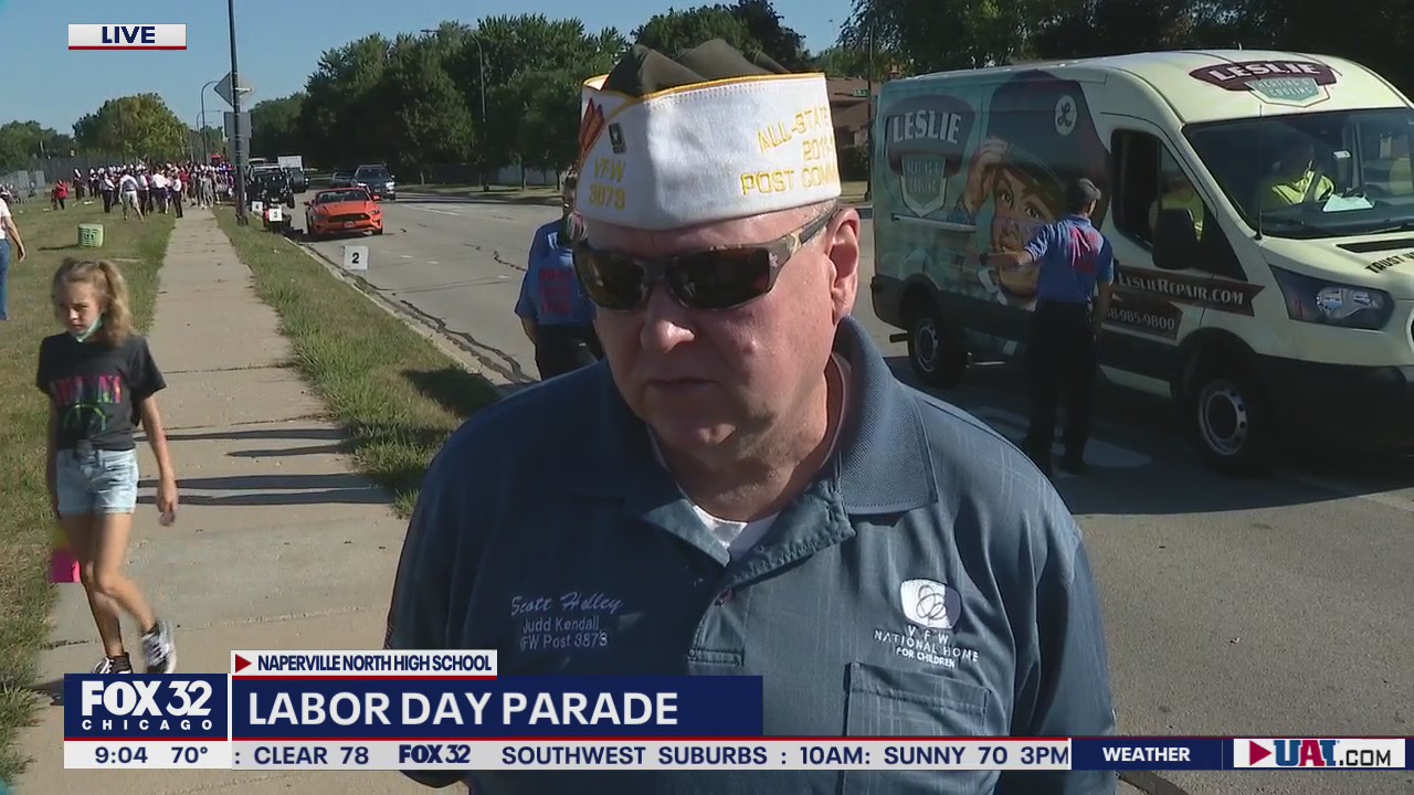 Residents excited for first Naperville Labor Day Parade since the pandemic