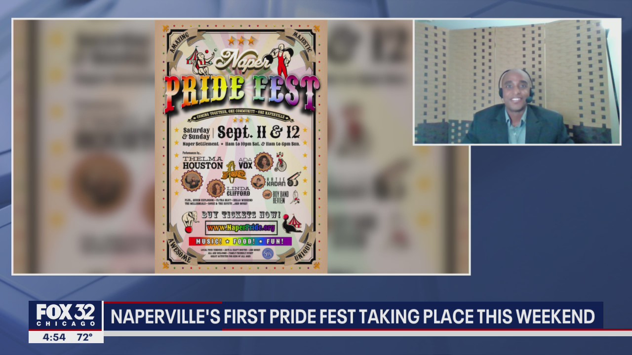 Naperville's first Pride Fest kicks off this weekend