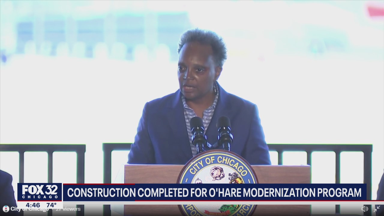 O'Hare Airport's airfield transformation complete after 16 years