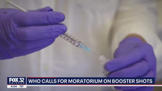 WHO calls for moratorium on booster shots