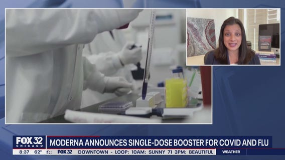 Moderna announces single-dose booster for COVID-19 and flu