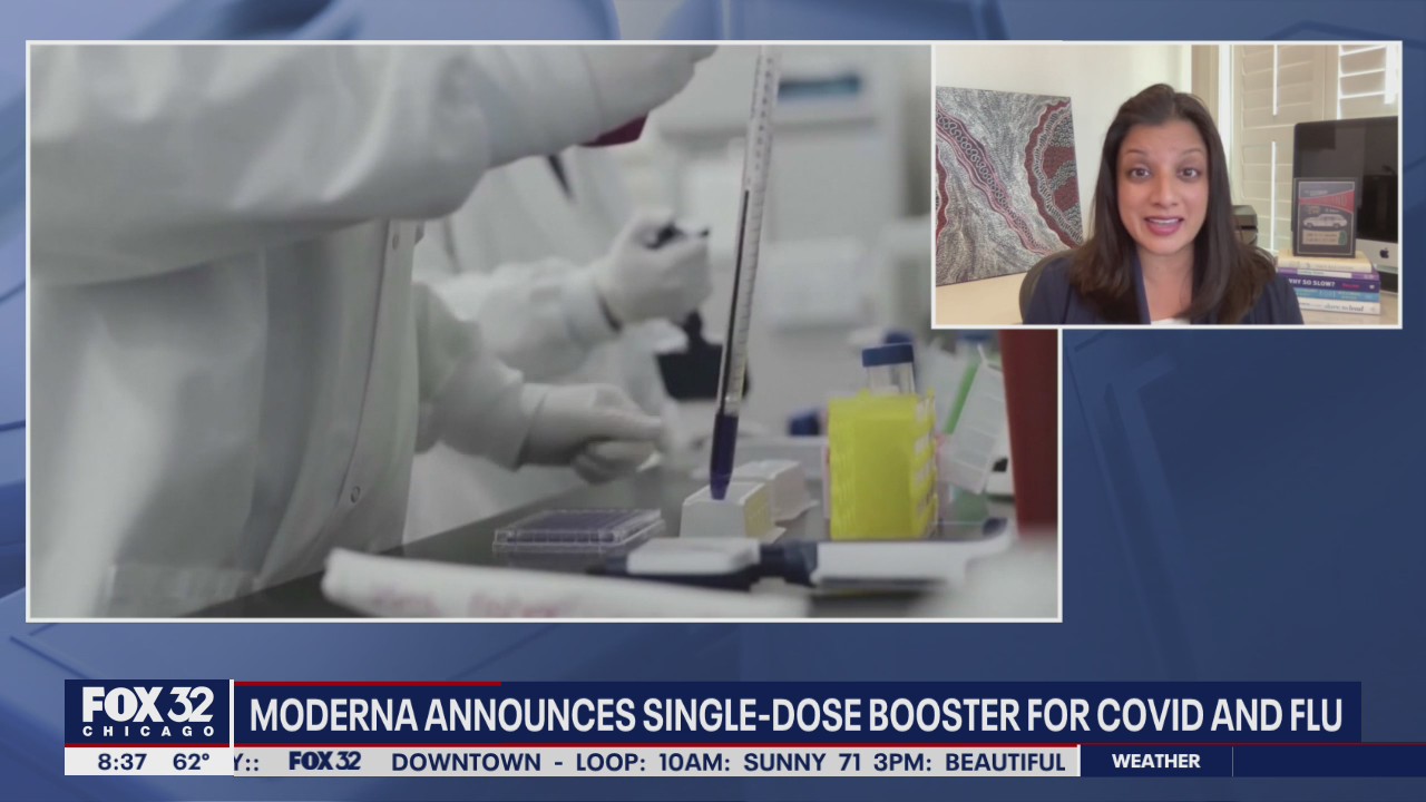 Moderna announces single-dose booster for COVID-19 and flu