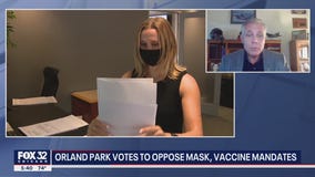 Orland Park votes to oppose mask mandate