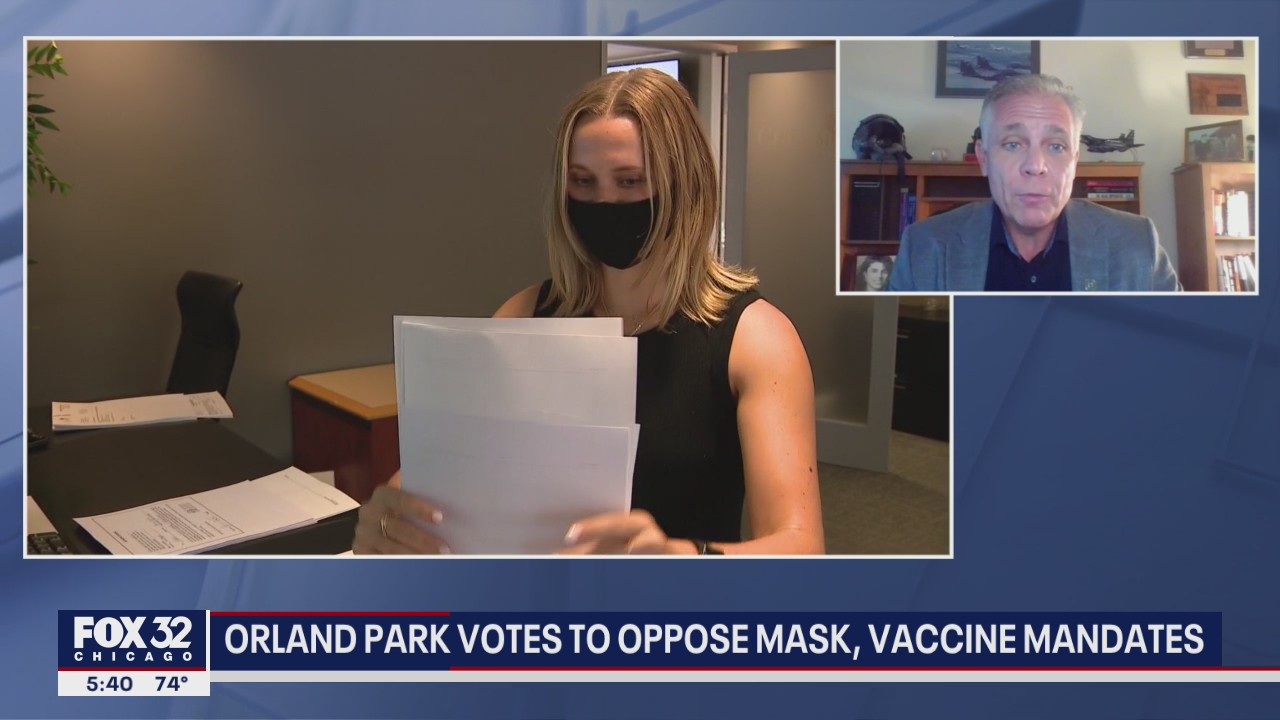 Orland Park votes to oppose mask mandate