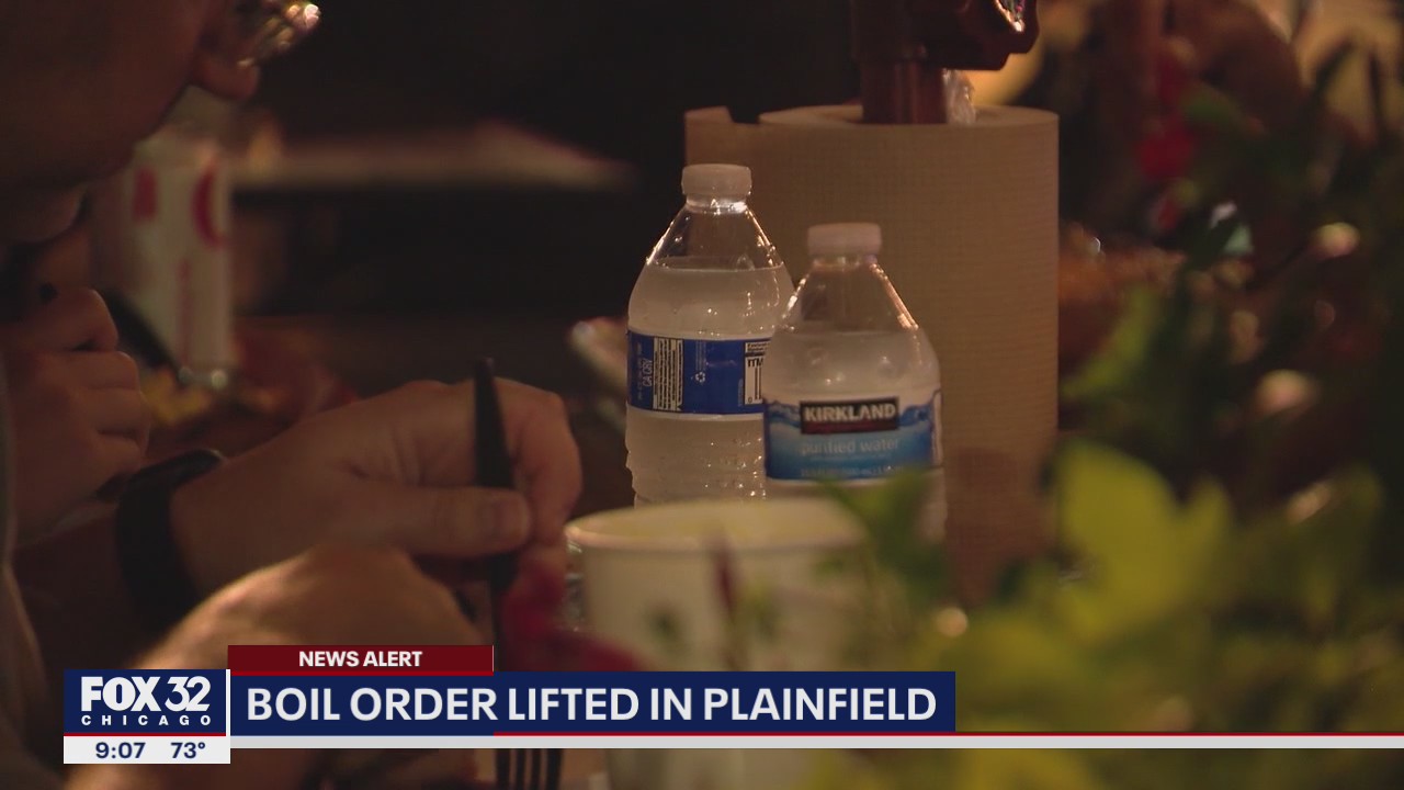 Boil order lifted in Plainfield