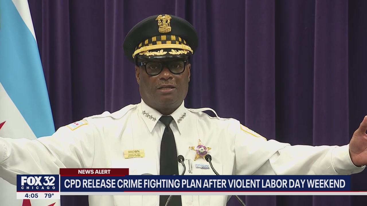 CPD releases crime fighting plan after violent Labor Day weekend