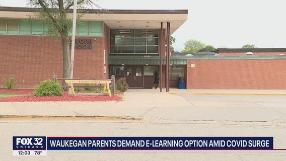 Waukegan parents demand e-learning option amid COVID-19 surge