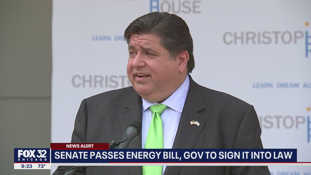 Senate passes energy bill, Pritzker to sign it into law