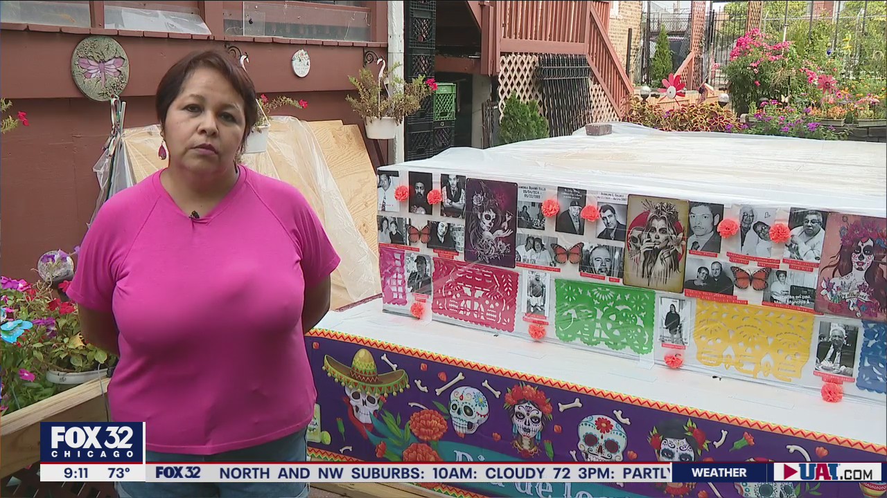 Pilsen altar honors neighbors who have died