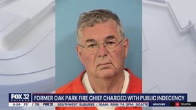 Retired suburban fire chief charged with exposing himself near a high school