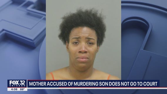 Mom accused of murdering son doesn't attend court