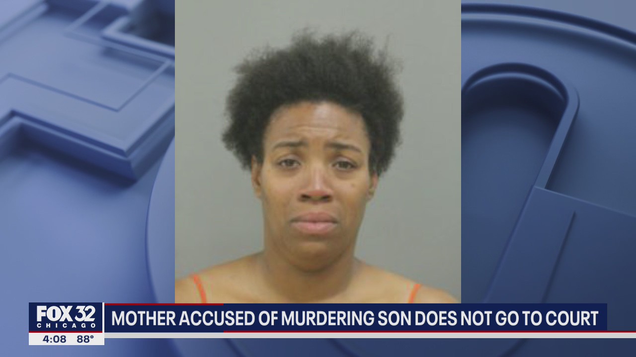 Mom accused of murdering son doesn't attend court