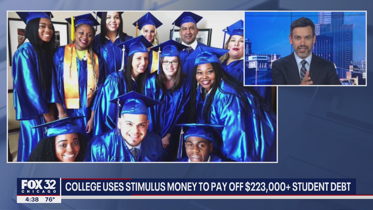 College uses stimulus money to pay off $223K+ in student debt