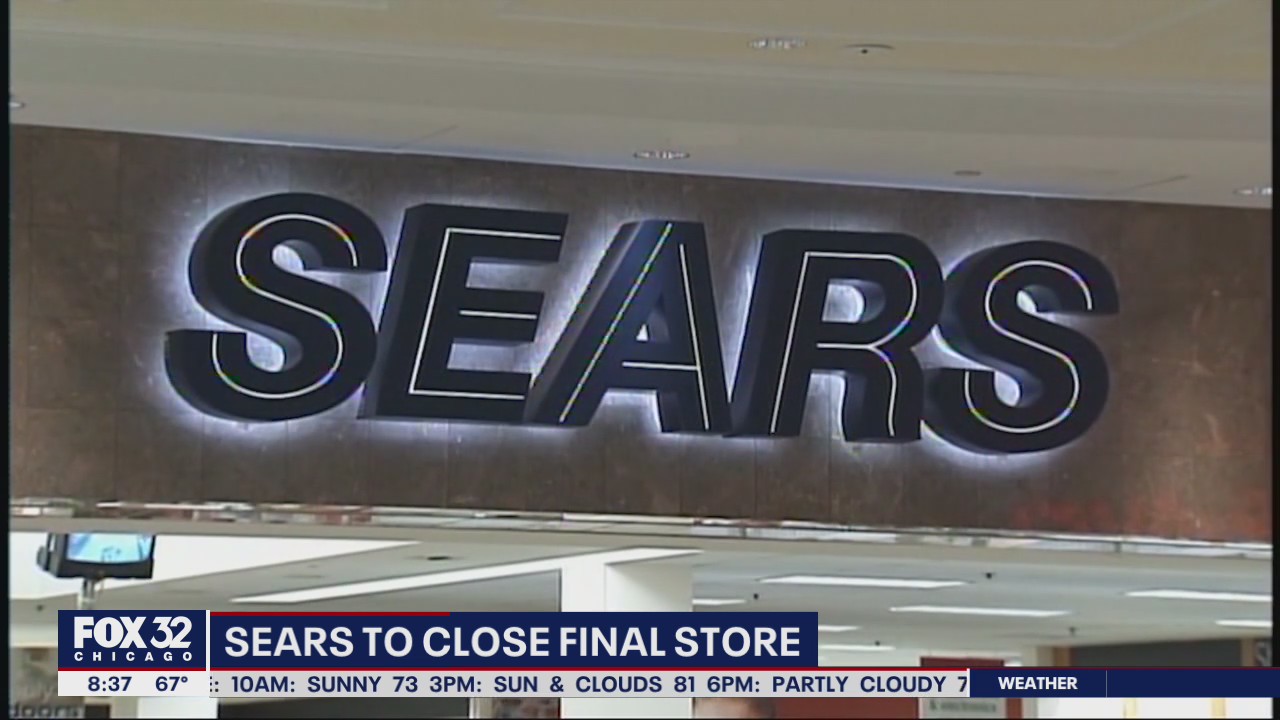 Sears to close final Illinois store in November