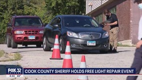 Cook County Sheriff holds free light repair event