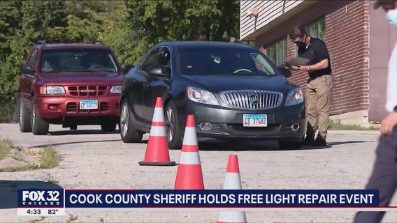 Cook County Sheriff holds free light repair event