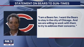 Lightfoot 'willing to work' with Bears, but Chicago has to be 'fiscally prudent'