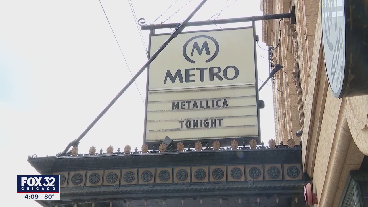 Metallica to perform surprise concert at Metro in Chicago on Monday night
