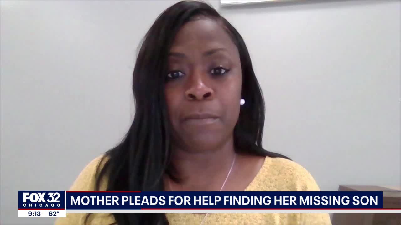 Illinois mother pleads for help finding her missing son