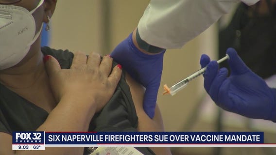 Group of Naperville firefighters sue over vaccine mandate