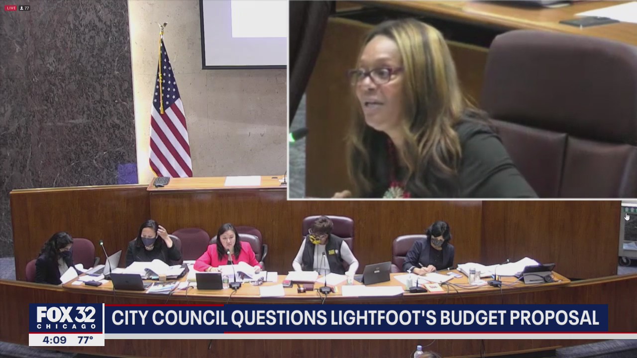 Chicago aldermen question Mayor Lori Lightfoot's 2022 budget proposal