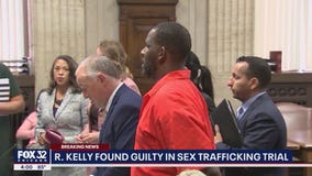 R. KELLY GUILTY: New York jury convicts Chicago born R&B singer in sex trafficking trial