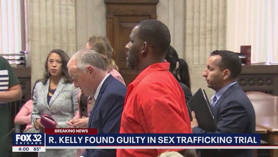 R. KELLY GUILTY: New York jury convicts Chicago born R&B singer in sex trafficking trial